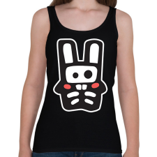 PRINTFASHION sims.bunny - Női atléta - Fekete női trikó