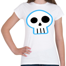 PRINTFASHION Sims skull - Női póló - Fehér női póló