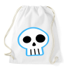 PRINTFASHION Sims skull - Sportzsák, Tornazsák - Fehér