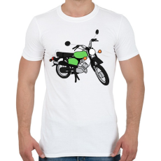 PRINTFASHION simson - Férfi póló - Fehér