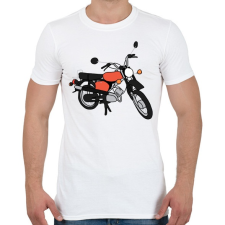 PRINTFASHION simson - Férfi póló - Fehér férfi póló