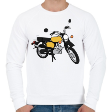 PRINTFASHION simson - Férfi pulóver - Fehér férfi pulóver, kardigán