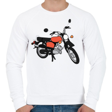 PRINTFASHION simson - Férfi pulóver - Fehér