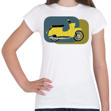 PRINTFASHION simson schwalbe2 - Női póló - Fehér