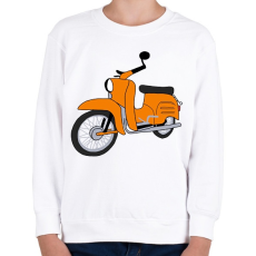 PRINTFASHION Simson schwalbe  - Gyerek pulóver - Fehér