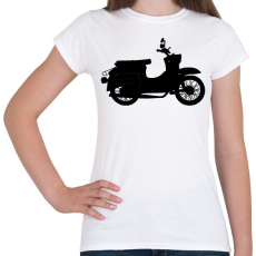 PRINTFASHION simson schwalbe - Női póló - Fehér