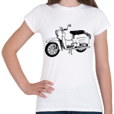 PRINTFASHION simson schwalbe - Női póló - Fehér