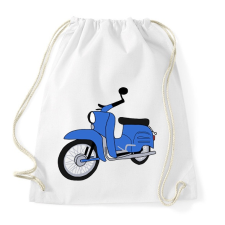PRINTFASHION Simson schwalbe  - Sportzsák, Tornazsák - Fehér tornazsák