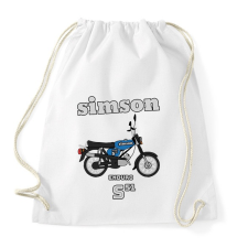 PRINTFASHION Simson  - Sportzsák, Tornazsák - Fehér tornazsák