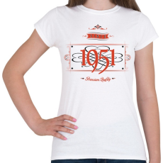 PRINTFASHION since-1951-red-black - Női póló - Fehér