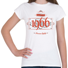 PRINTFASHION since-1966-red-black - Női póló - Fehér