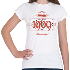 PRINTFASHION since-1969-red-black - Női póló - Fehér női póló