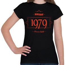 PRINTFASHION since-1979-red-black - Női póló - Fekete