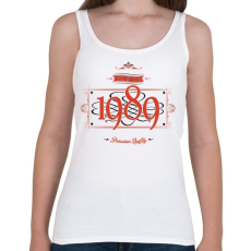 PRINTFASHION since-1989-red-black - Női atléta - Fehér