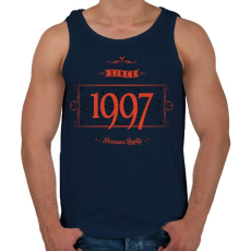 PRINTFASHION since-1997-red-black - Férfi atléta - Sötétkék