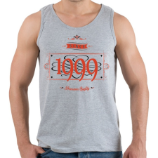 PRINTFASHION since-1999-red-black - Férfi atléta - Sport szürke atléta, trikó