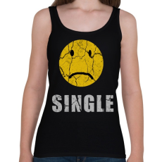 PRINTFASHION SINGLE - Női atléta - Fekete