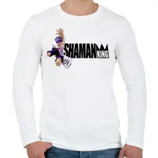 PRINTFASHION SK Logo - Férfi hosszú ujjú póló - Fehér férfi póló