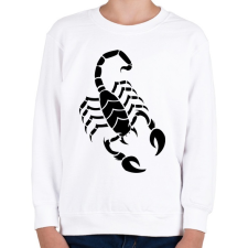 PRINTFASHION Skorpió - Gyerek pulóver - Fehér gyerek pulóver, kardigán