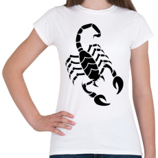 PRINTFASHION Skorpió - Női póló - Fehér
