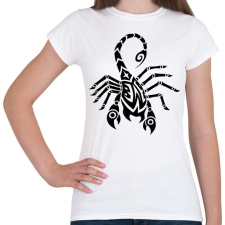 PRINTFASHION Skorpió - Női póló - Fehér női póló