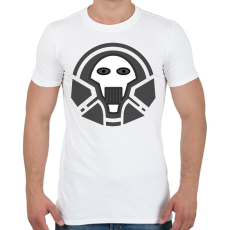 PRINTFASHION skull_1_2 - Férfi póló - Fehér