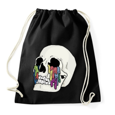 PRINTFASHION Skull cry - Sportzsák, Tornazsák - Fekete tornazsák