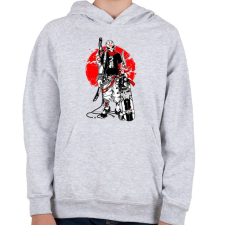PRINTFASHION Skull Punk Teneeger - Gyerek kapucnis pulóver - Sport szürke gyerek pulóver, kardigán