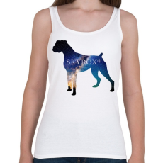 PRINTFASHION Sky boxer - Női atléta - Fehér