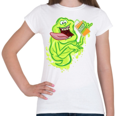 PRINTFASHION Slime - Női póló - Fehér