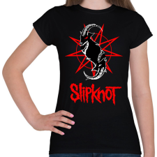 PRINTFASHION slipknot2 - Női póló - Fekete női póló