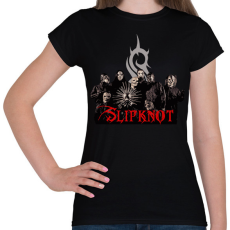 PRINTFASHION slipknot - Női póló - Fekete