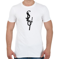 PRINTFASHION SLUT - Férfi póló - Fehér férfi póló