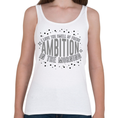 PRINTFASHION Smell of fresh ambition - Női atléta - Fehér