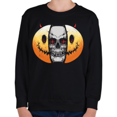 PRINTFASHION Smile - Gyerek pulóver - Fekete