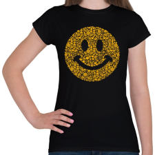 PRINTFASHION Smile - Női póló - Fekete női póló