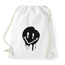 PRINTFASHION Smiley - Sportzsák, Tornazsák - Fehér tornazsák