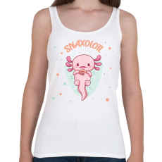 PRINTFASHION Snaxolotl - Női atléta - Fehér