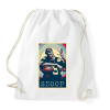 PRINTFASHION Snoop dog - Sportzsák, Tornazsák - Fehér