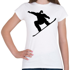 PRINTFASHION Snowboard /03 - Női póló - Fehér női póló