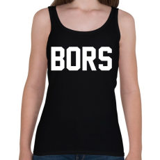 PRINTFASHION Só Bors páros 1 - Női atléta - Fekete