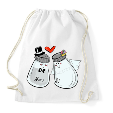 PRINTFASHION Só és bors - Sportzsák, Tornazsák - Fehér tornazsák