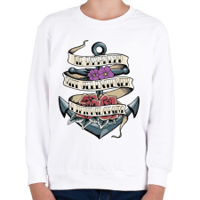 PRINTFASHION Soha ne kérdezd - Gyerek pulóver - Fehér gyerek pulóver, kardigán