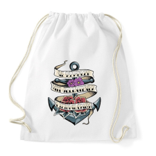 PRINTFASHION Soha ne kérdezd - Sportzsák, Tornazsák - Fehér tornazsák