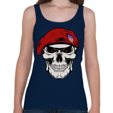 PRINTFASHION SOLDIER SKULL - Női atléta - Sötétkék