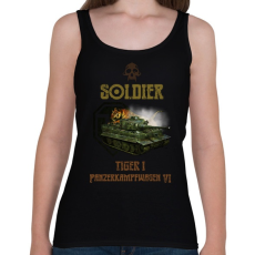 PRINTFASHION SOLDIER-TIGER1 - Női atléta - Fekete