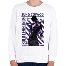 PRINTFASHION Solo Leveling Arise  - Gyerek pulóver - Fehér gyerek pulóver, kardigán