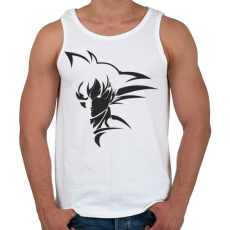 PRINTFASHION son goku dragon ball - Férfi atléta - Fehér