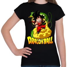 PRINTFASHION son goku - Női póló - Fekete