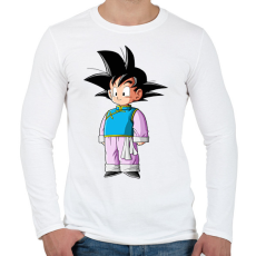 PRINTFASHION Son Gotan - Férfi hosszú ujjú póló - Fehér